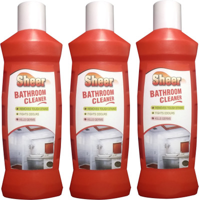 

Sheer Bathroom and Tiles Cleaner 3X400ml Jasmine(1200 ml, Pack of 3)