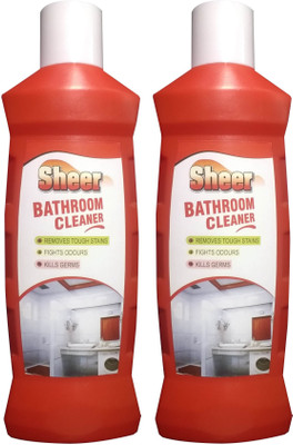 

Sheer Bathroom and Tiles Cleaner 2X400ml Jasmine(800 ml, Pack of 2)