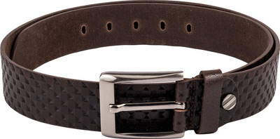 

Kara Men Casual Brown Genuine Leather Belt