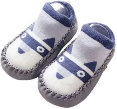 

Simply Unbox Booties(Toe to Heel Length - 14 cm Blue, Grey)