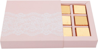 

Scrafts Festive Gifting Edible Gift Pack, of 9 Chocolates in Square Paper Box Fudges(135 g)