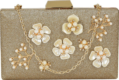 Kleio Party Brown Clutch