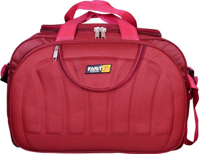 

Fast Fashion DUFFLE Duffel Strolley Bag(Maroon)