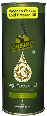 

chekko Virgin Cold Pressed Coconut Oil Tin(1 L)