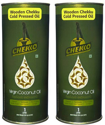 

chekko CHE007 Coconut Oil Tin(2 x 0.5 L)