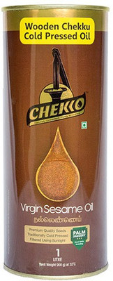 

chekko Virgin Cold Pressed Sesame Oil Tin(1 L)