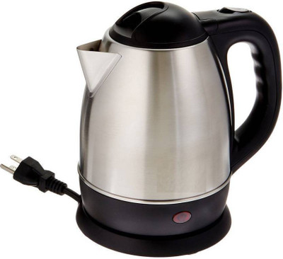 

Emmkitz Water Pot Portable Boiler Tea MG-STR Electric Kettle(1.8 L, Silver)
