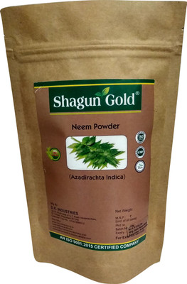 

shagungold Pure Organic Neem powder for face pack & hair treatment 100gm(100 g)