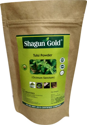 

shagungold Pure Organic Tulsi powder for face pack & hair treatment pack of two 200gm(200 g)