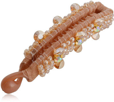 

Rapunzel Designer Banana Hair clip Banana Clip(Gold)