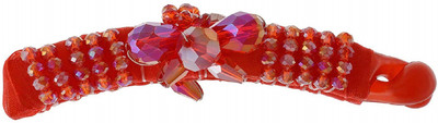 

Rapunzel Designer Banana Hair clip Banana Clip(Red)