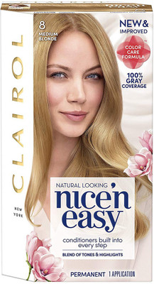 

Clairol Nice 'N Easy Permanent Hair Color(Medium Blonde)