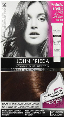 

John Frieda Precision Foam Colour, Medium Golden Brown 5G Hair Color(Medium Golden Brown)