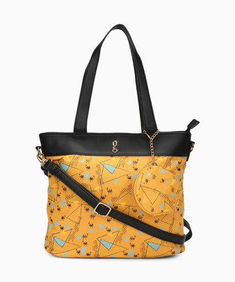 

Global Desi Tote(Yellow)