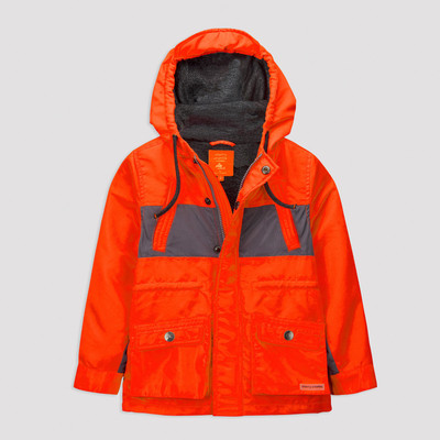 

Cherry Crumble California Full Sleeve Solid Baby Boys & Baby Girls Jacket, Orange