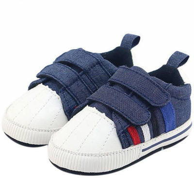 

Little Hip Boutique Boys & Girls Strap Casual Boots(Blue