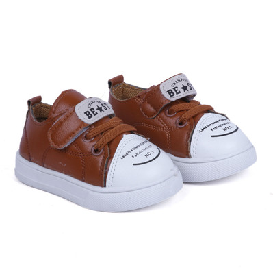 

FEETWELL Boys & Girls Velcro Sneakers(Brown