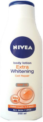 

Nivea Extra Whitening Cell Repair SPF 15 Body Lotion(200 ml)