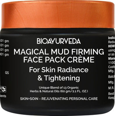 

BioAyurveda Magical Mud Firming Face Pack Cream(60 g)