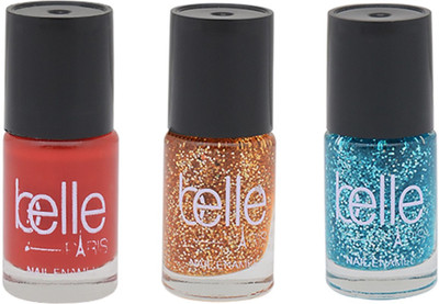 Belle NGA291 BLUE, RED, GOLDEN(Pack of 3)