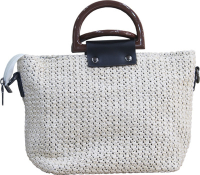 

Toys Factory Girls Casual Multicolor Jute Hand-held Bag