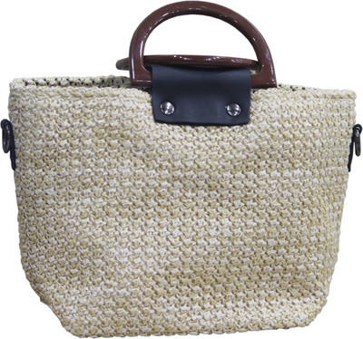 

Toys Factory Girls Casual Multicolor Jute Hand-held Bag