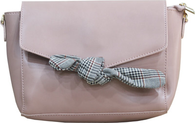 

Toys Factory Girls Casual Beige PU Sling Bag