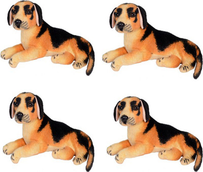 

Speoma BLACK DOG ANIMAL SOFT TOY PACK OF 4 - 40 cm(MUULTICOLOR)