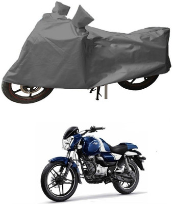 JVG Two Wheeler Cover for Bajaj(V 150, Grey)