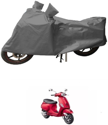 JVG Two Wheeler Cover for Piaggio(Vespa SXL, Grey)