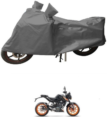 JVG Two Wheeler Cover for KTM(Duke 200, Grey)