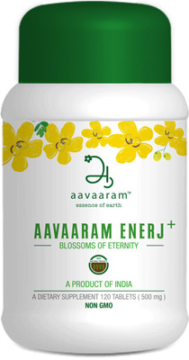 

Aavaaram Enerj+, Dietary Supplement, 120 Tablets(500 mg)