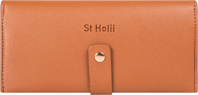 

Holii Women Formal Tan Artificial Leather Wallet(4 Card Slots)