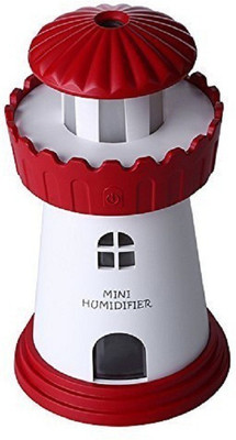 

Nyrwana Light House Humidifier Air Humidifier Purifier Sprayer For Home Use At The Office(Red) Portable Room Air Purifier(Red)