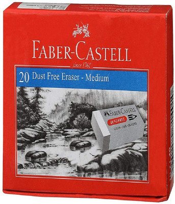 

Faber-Castell dust free eraser 20 pcs medium size