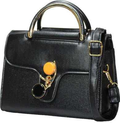 

Women's Capital Hand-held Bag (Black) Sling Bag(Black, 5 inch)