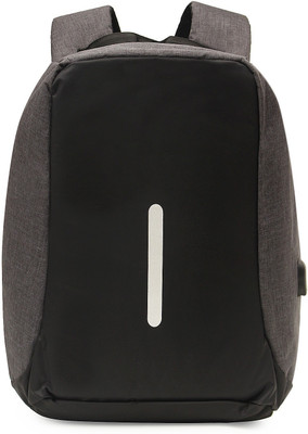 

90HILLS Muti purpose Business laptop Bag with USB charging Port Waterproof Backpack(Grey, 20 L)