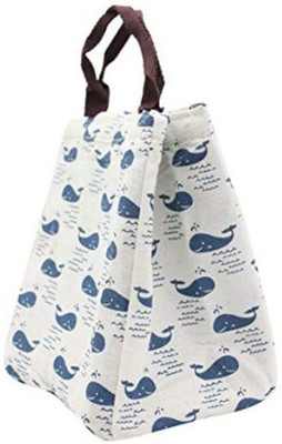 

SSD Best Quality Waterproof Canvas Portable Heat Preservation Lunch Box Bag- Best for Office , School Lunch Bag Waterproof Lunch Bag(Light Blue, Dark Green, 0 inch)