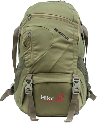 

Mountcraft Hike 40 Waterproof Backpack(Green, 40 L)
