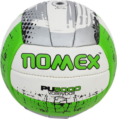 

Nomex PU-5000 Premium Imported 18 Panel Size 4 Multicolor Volleyball Volley Ball Volleyball - Size: (Pack of 1, Green