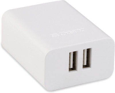 

Sony CP-AD2M2 3.0A Dual Port Fast Mobile Charger(White)