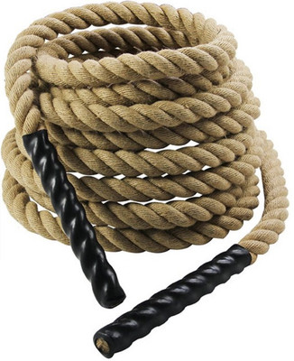 

Kitschylane Crossfit Exercise Rope (1" Thick/40 Feet(12 Mtr) Battle Rope(Length: 12, Weight: 5, Thickness: 1)