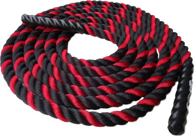 

Fosco Premium (4 inch-15 Mtr/50 Ft) Gym Exercise Muscle Battle Rope - Multicolor Battle Rope(Length: 50 ft, Weight: 10 kg, Thickness: 4 inch)
