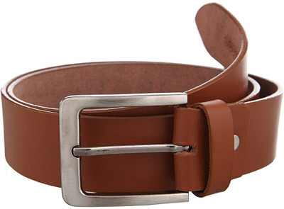 

HT Collections Men Casual Tan Genuine Leather Belt