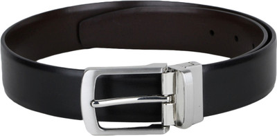 

Alvaro Castagnino Men Formal Black, Brown Artificial Leather Reversible Belt