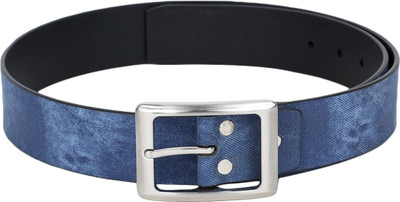 

Alvaro Castagnino Men Formal Blue Artificial Leather Belt