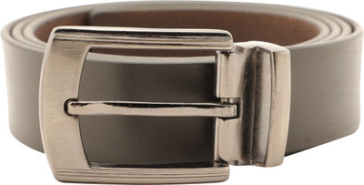 

VITO Men Grey Genuine Leather Belt, Brown