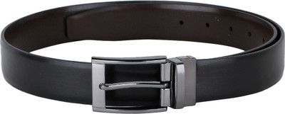 

Alvaro Castagnino Men Formal Black, Brown Artificial Leather Reversible Belt