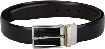 

Alvaro Castagnino Men Formal Black, Brown Artificial Leather Reversible Belt