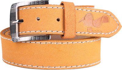 

Kiggo Men Casual, Party, Formal, Evening Tan Genuine Leather Belt